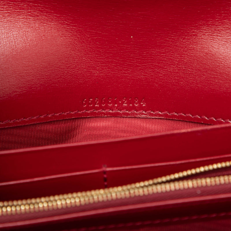 Bicolor Calfskin Jackie 1961 Wallet On Chain - Image 5
