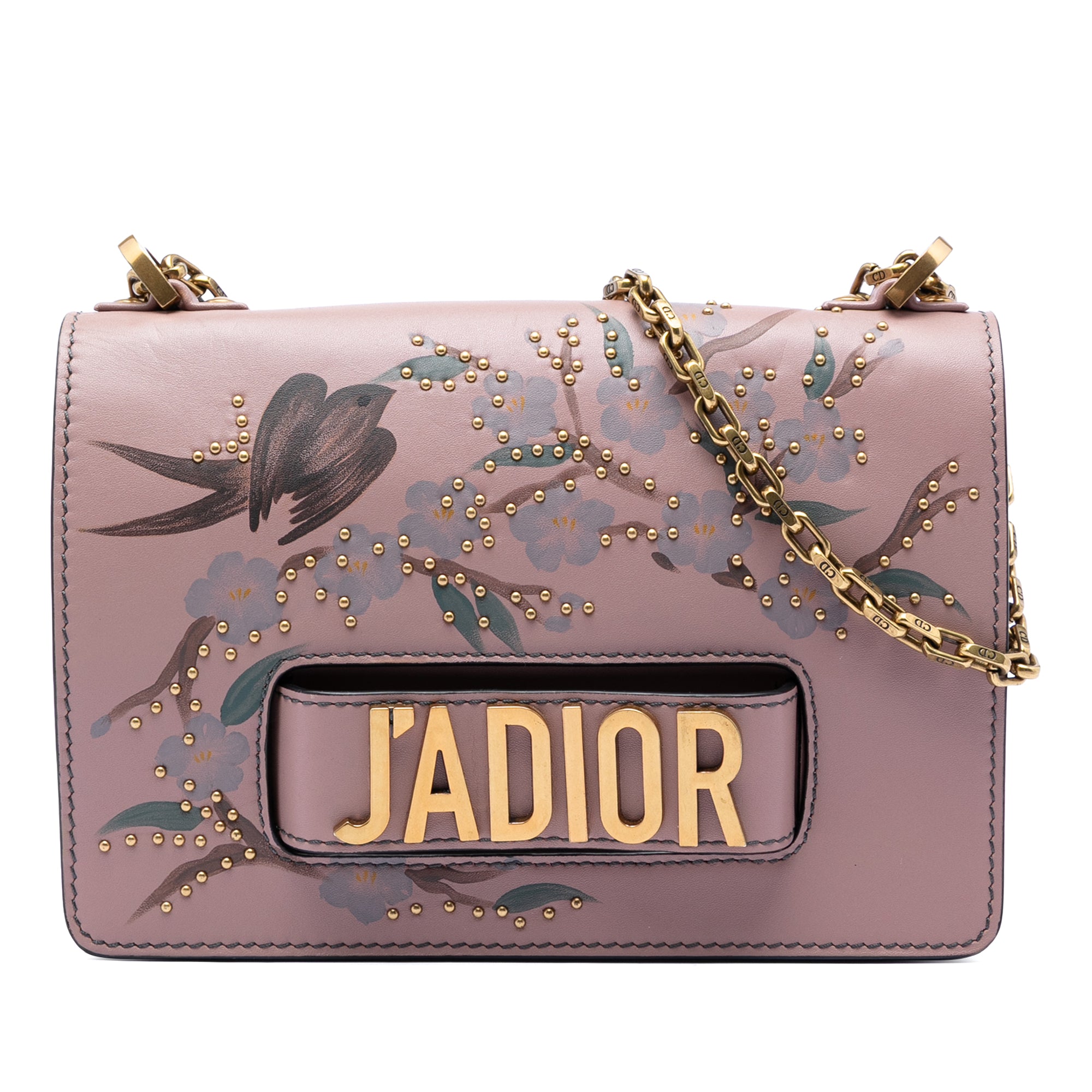 Jardin Japonais Medium Calfskin JAdior Chain Flap - Image 1