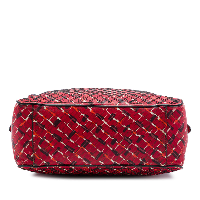 Printed Leather Camera Bag - Image 3