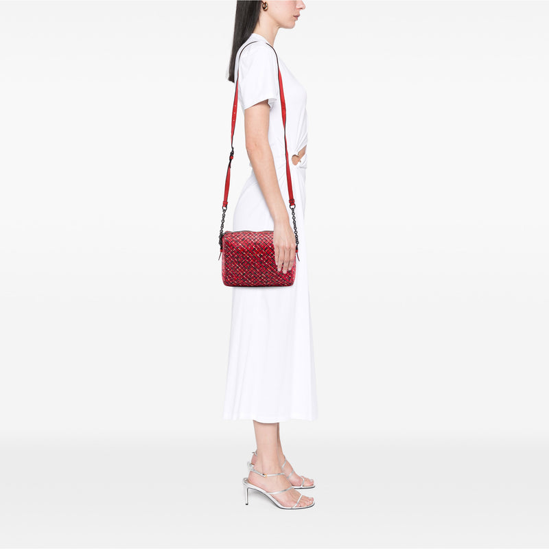 Printed Leather Camera Bag - Image 6