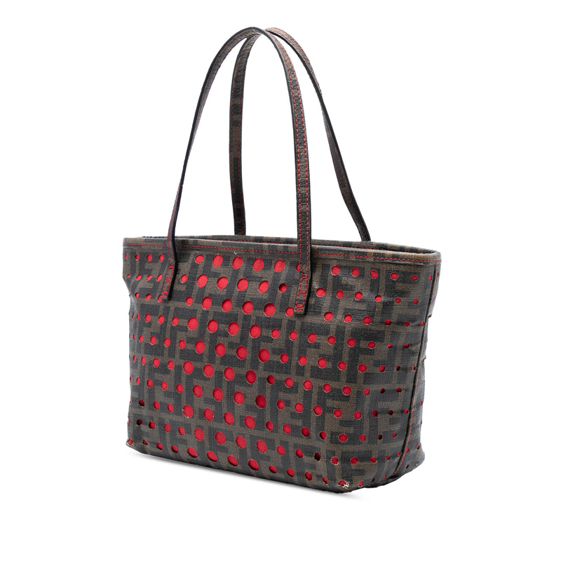 Small Perforated Zucca Spalmati Roll Tote - Image 2