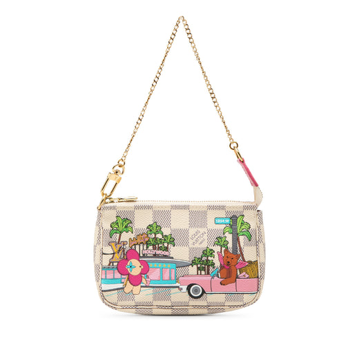 Damier Azur Animation Hollywood Mini Pochette Accessoires - Image 1