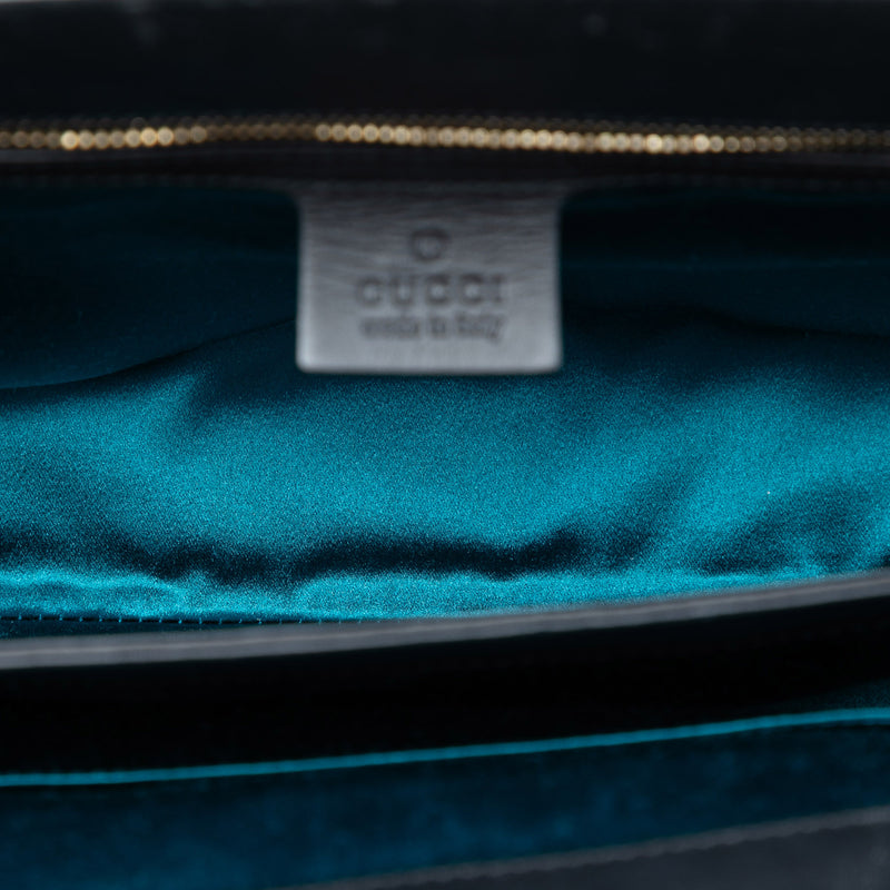 Medium Suede Web Ophidia Chain Shoulder Bag - Image 4
