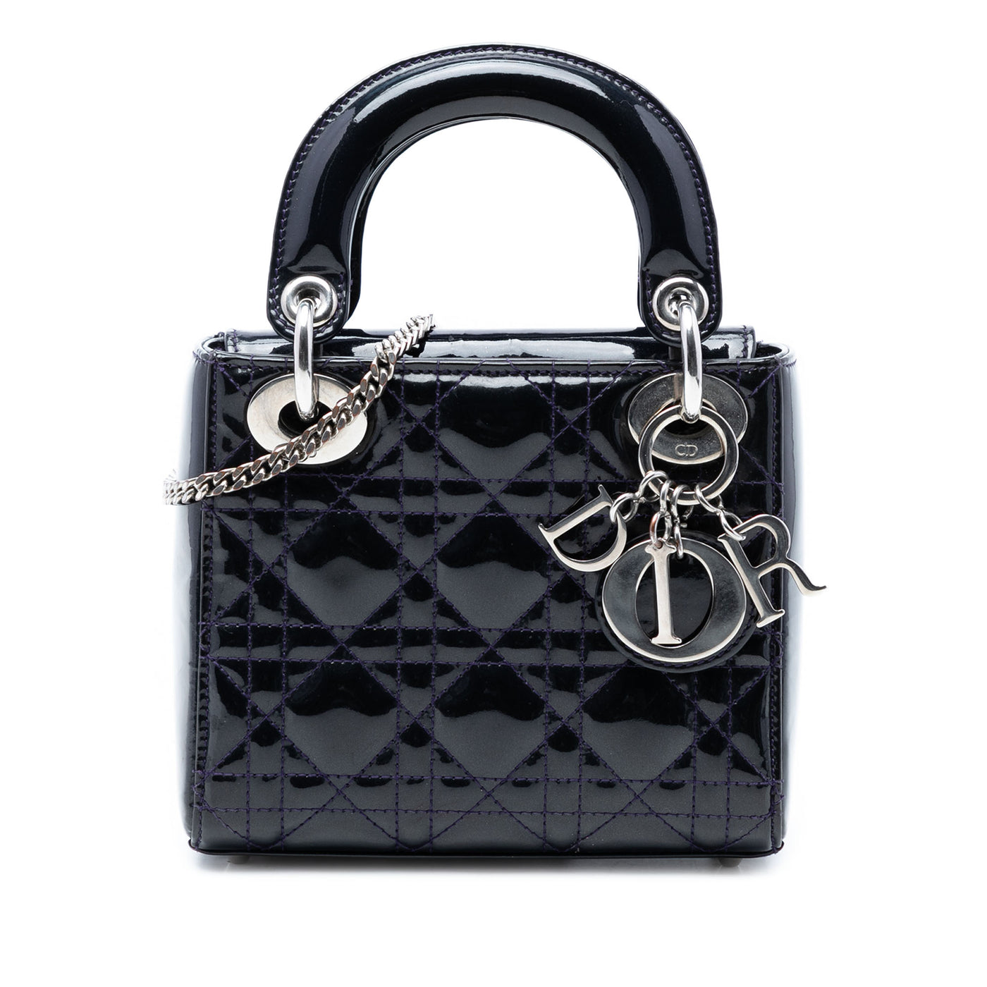 Mini Patent Cannage Lady Dior - Image 1