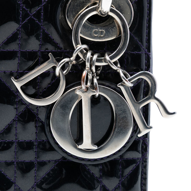 Mini Patent Cannage Lady Dior - Image 6