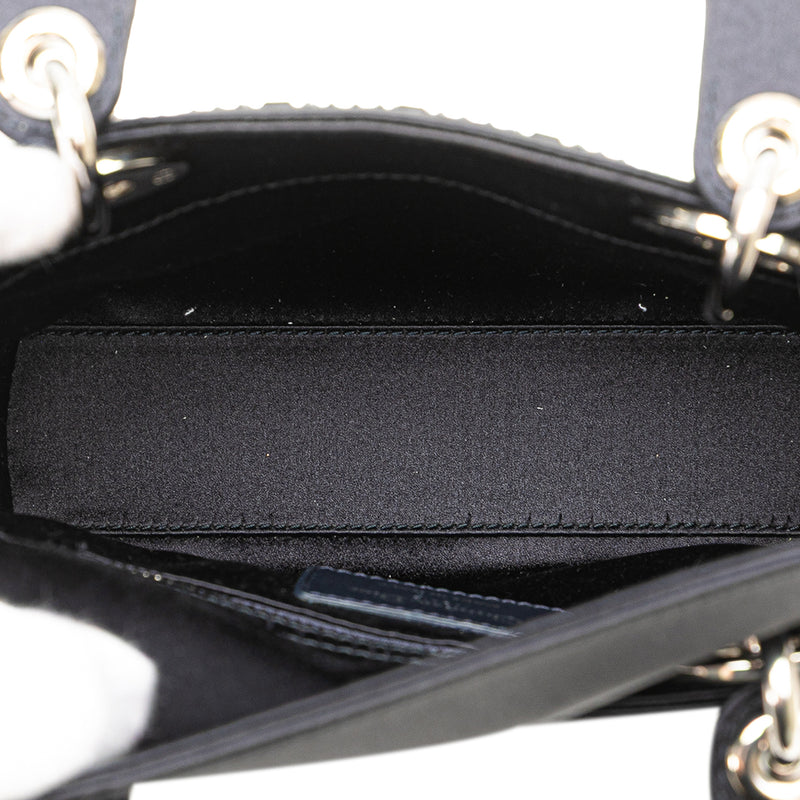 Mini Satin Cannage Strass Crystal Embellished Lady Dior - Image 4