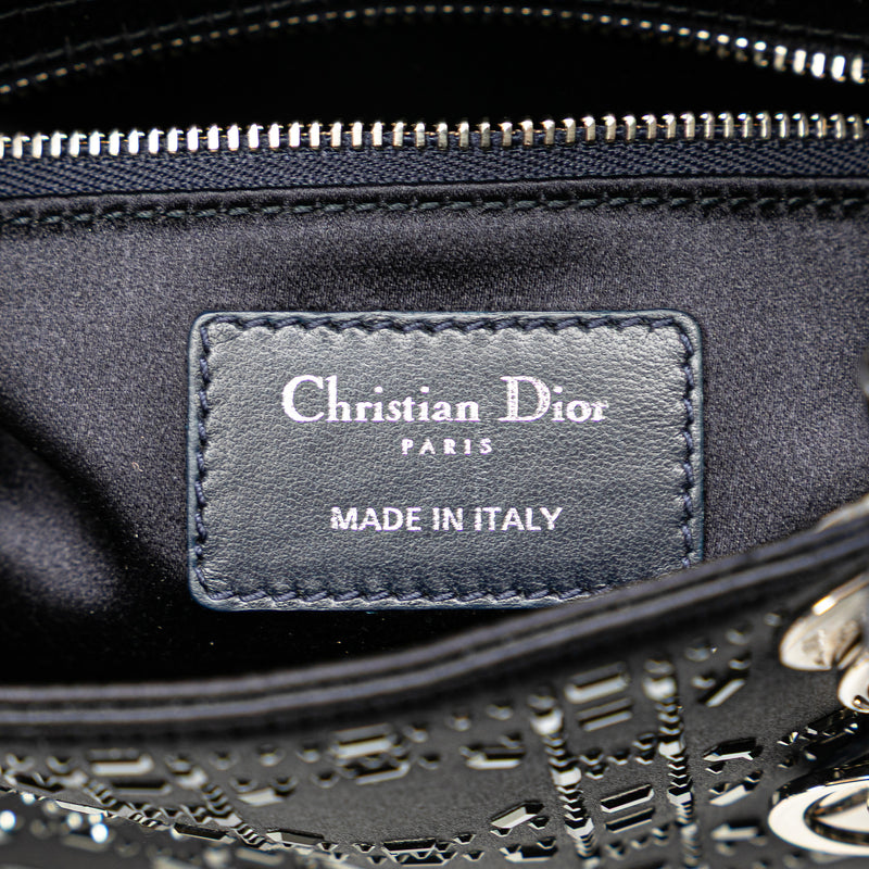 Mini Satin Cannage Strass Crystal Embellished Lady Dior - Image 5