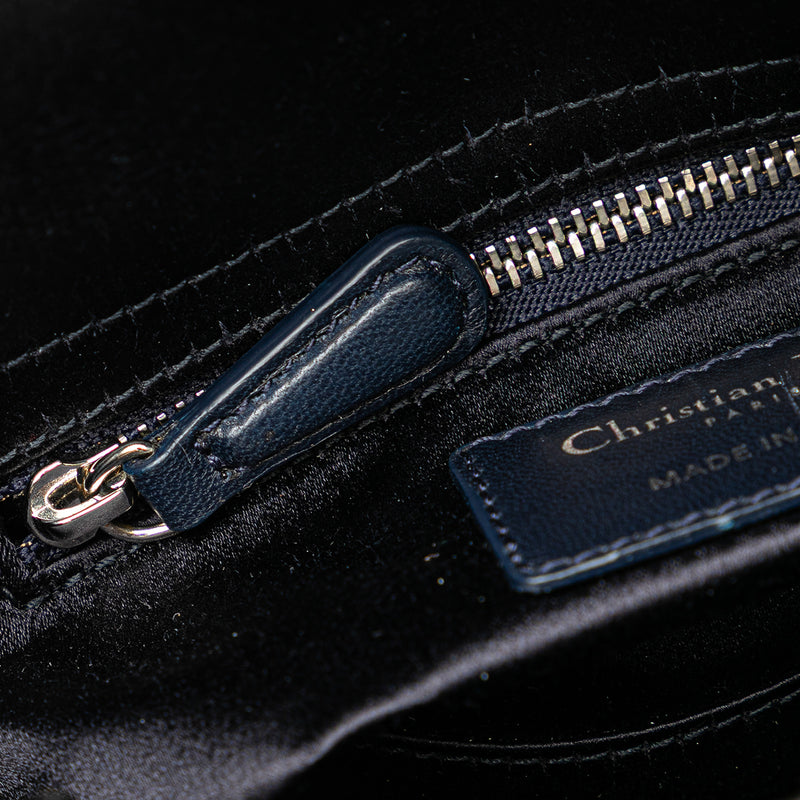 Mini Satin Cannage Strass Crystal Embellished Lady Dior - Image 7