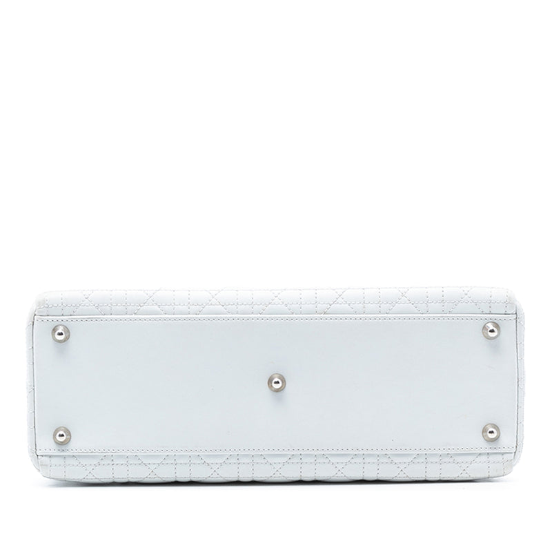 Large Lambskin Cannage Lady Dior - Image 3