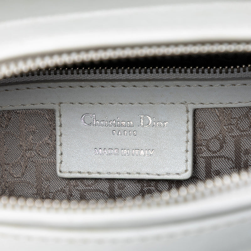 Large Lambskin Cannage Lady Dior - Image 5