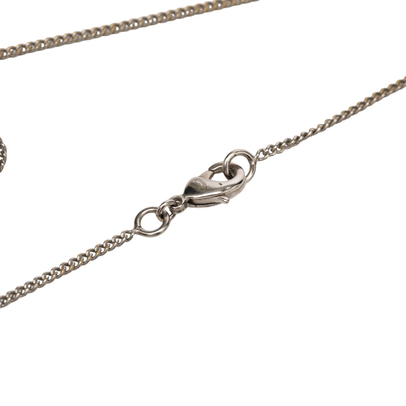 CC Brass Faux Pearl Pendant Necklace - Image 3