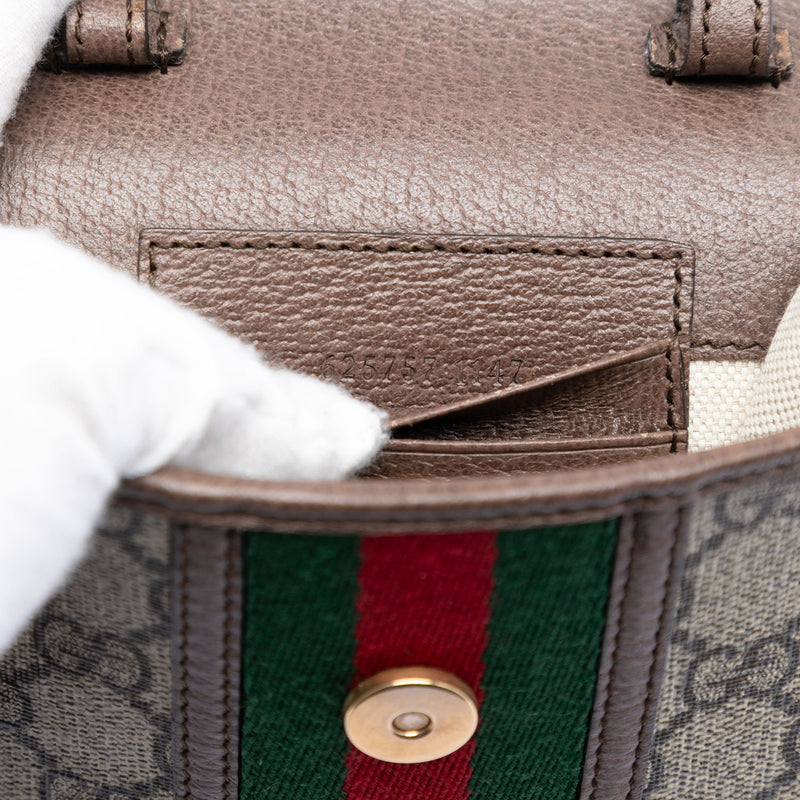 Mini GG Supreme Web Ophidia Crossbody - Image 5