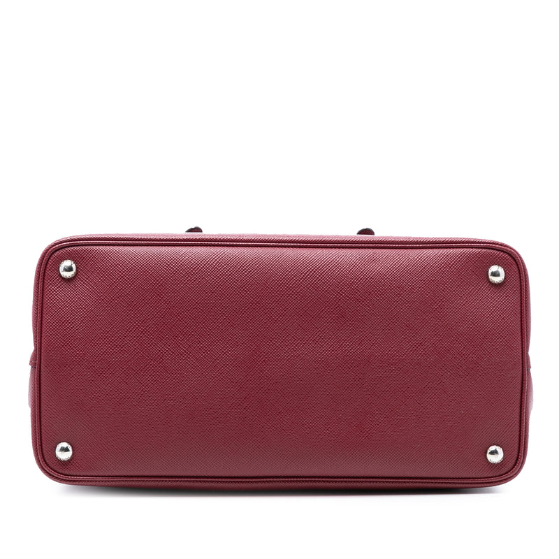 Medium Saffiano Cuir Double Handle Satchel - Image 3