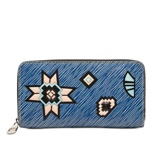 Epi Denim Azteque Zippy Wallet - Image 1