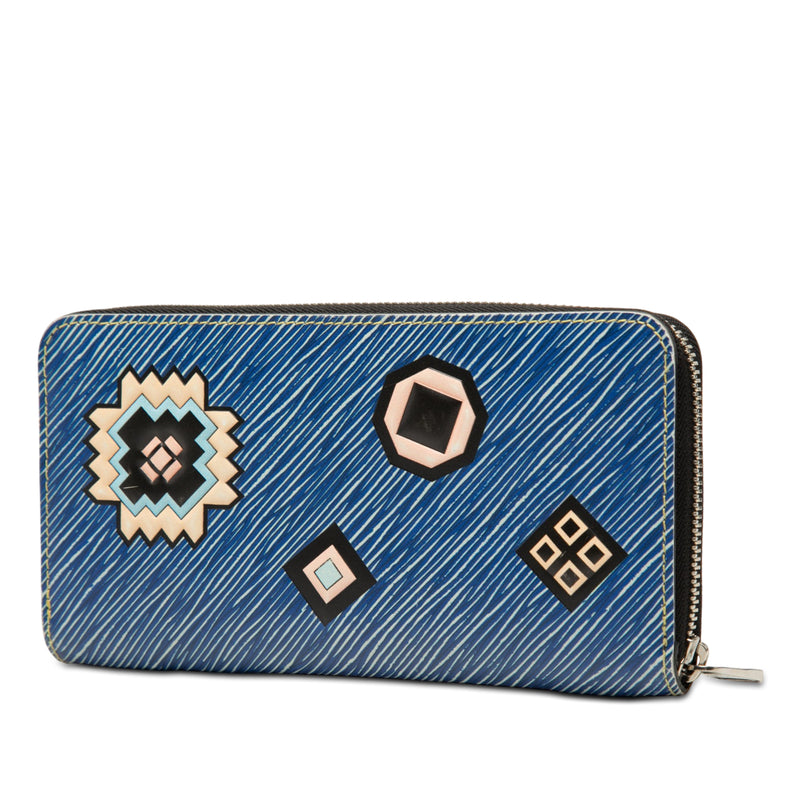 Epi Denim Azteque Zippy Wallet - Image 2