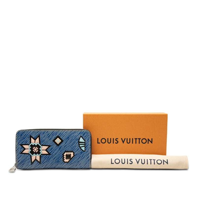 Epi Denim Azteque Zippy Wallet - Image 8