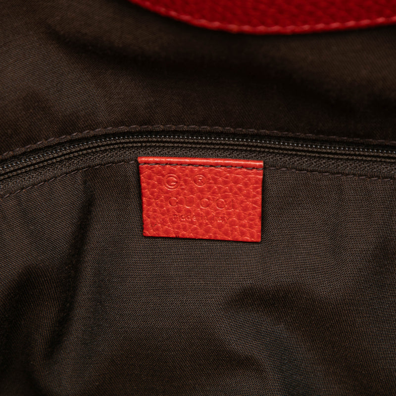 Calfskin Buckle Satchel - Image 5