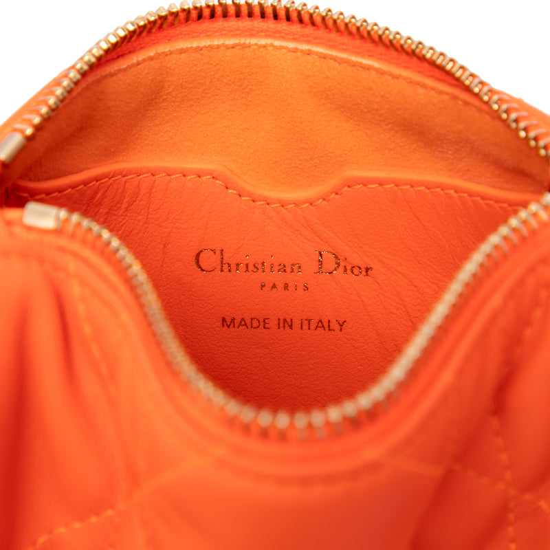 Micro Lambskin Cannage Dior Vibe Hobo - Image 5