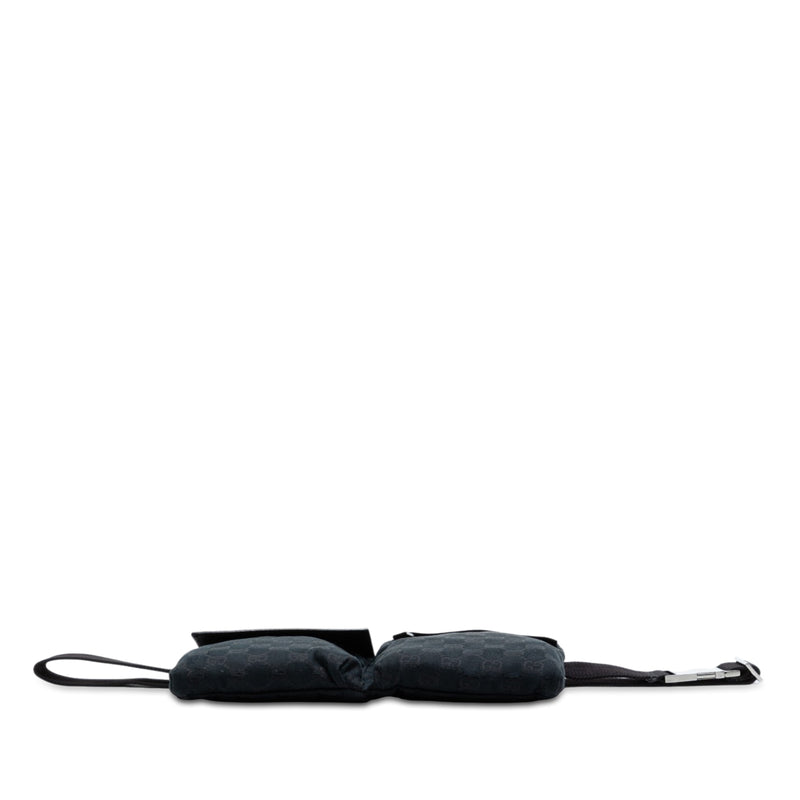 GG Canvas Double Pocket Belt Bag - Image 3