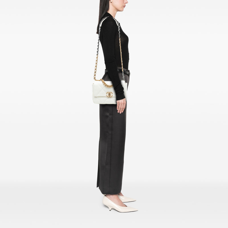 Medium Lambskin 19 Flap - Image 7