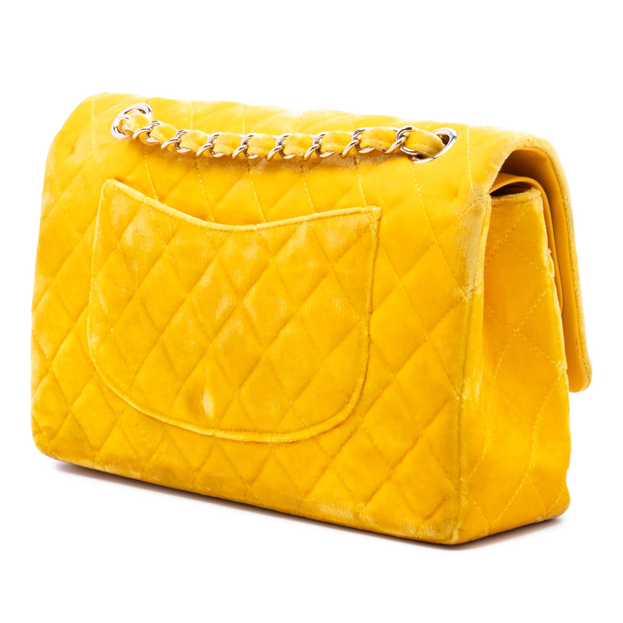 Medium Classic Velvet Double Flap - Image 2