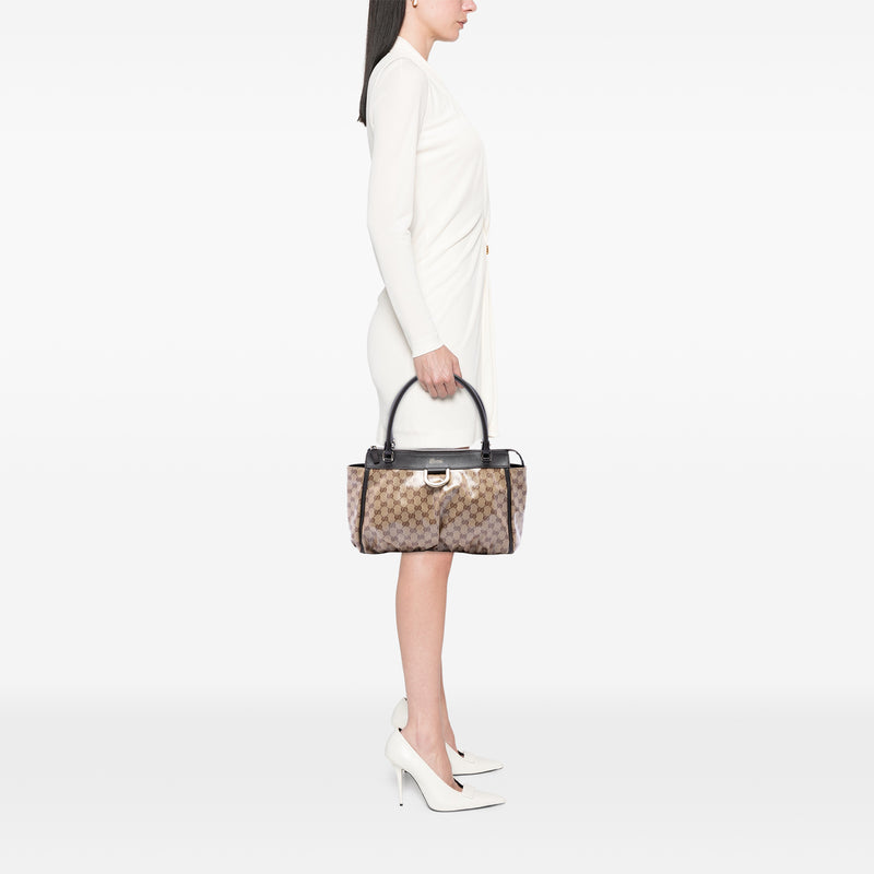 GG Crystal Abbey D Ring Tote - Image 6