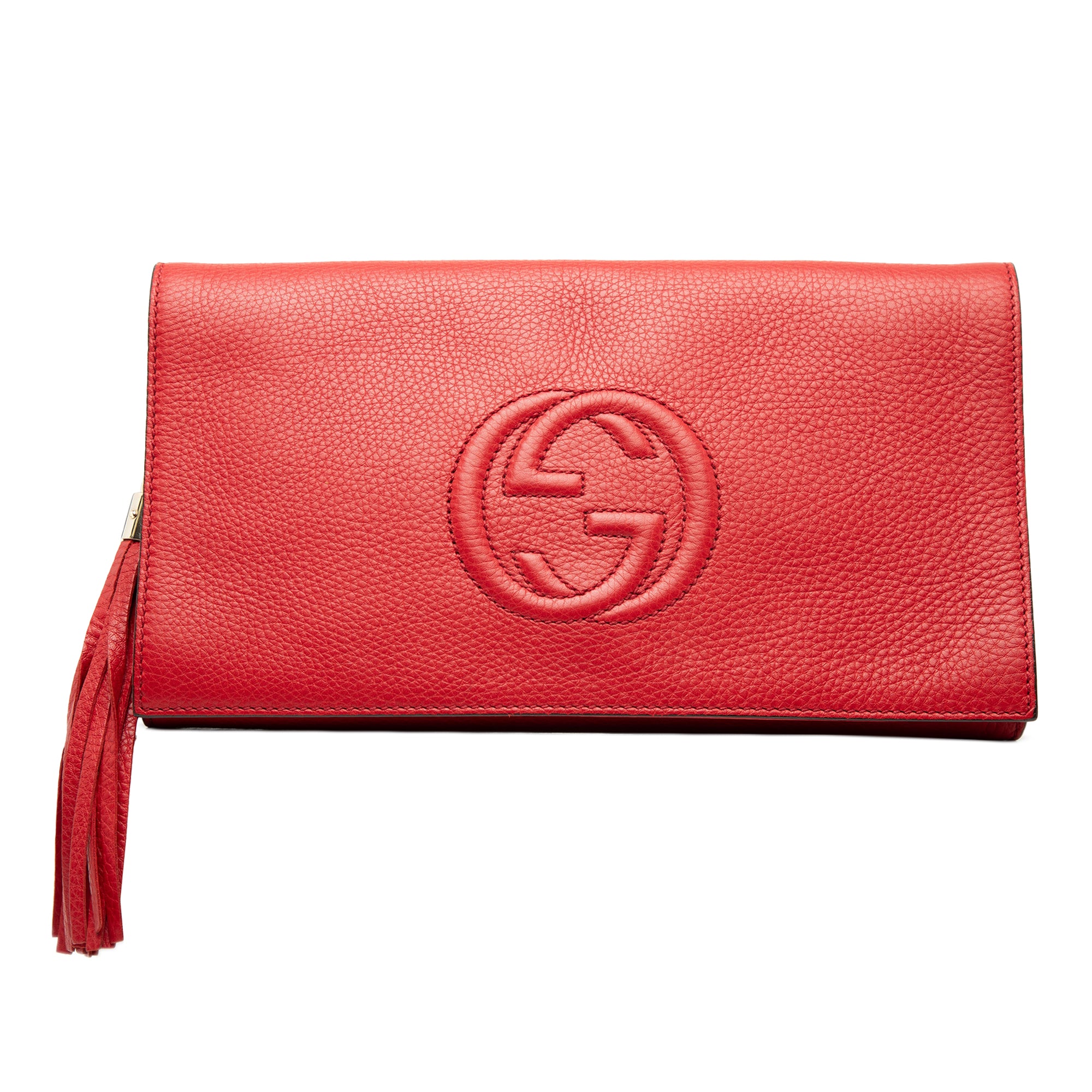 Leather Soho Disco Clutch - Image 1