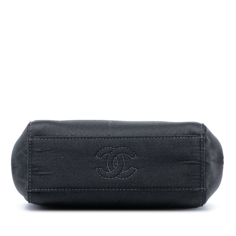 Satin Camellia Evening Bag - Image 3