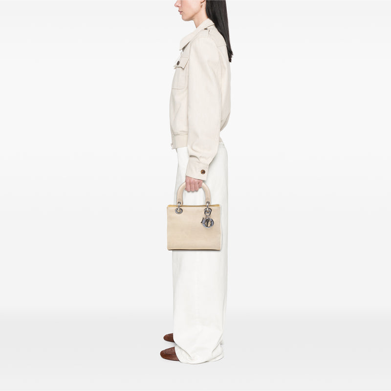 Medium Canvas Lady Dior - Image 6