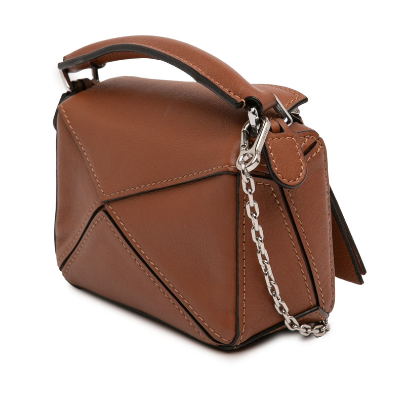 Nano Calfskin Puzzle Satchel - Image 2
