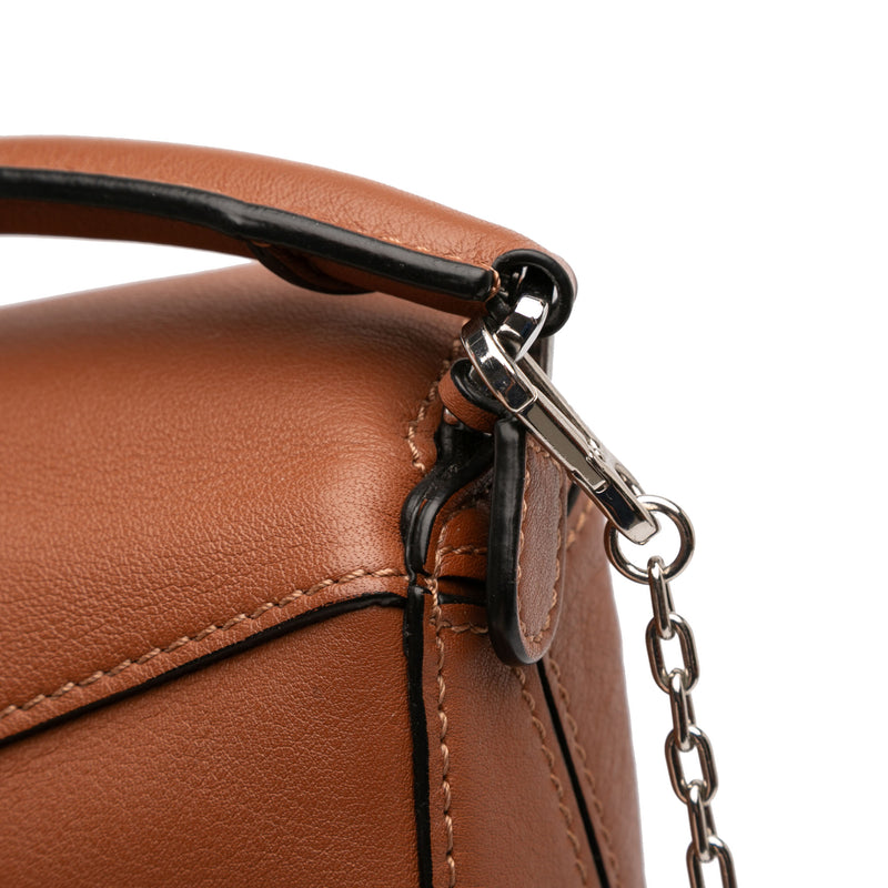 Nano Calfskin Puzzle Satchel - Image 7