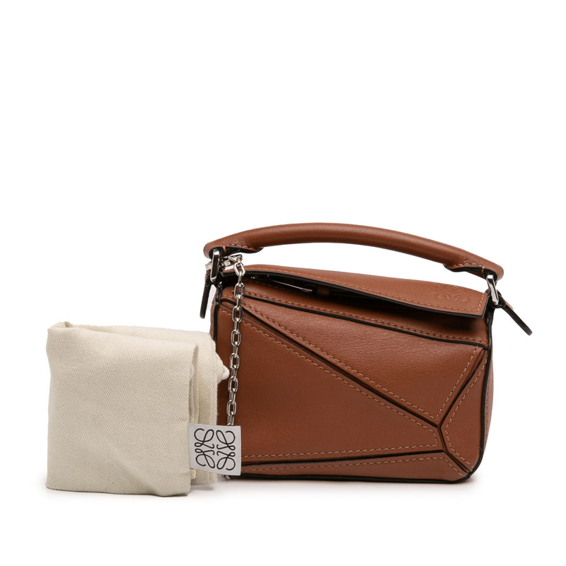 Nano Calfskin Puzzle Satchel - Image 9