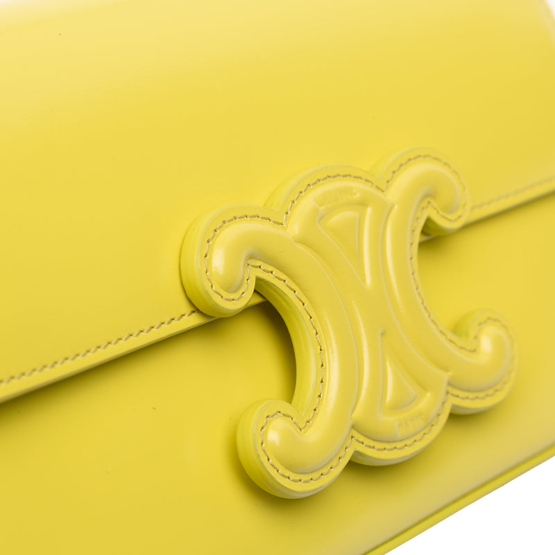 Calfskin Cuir Triomphe Chain Shoulder Bag - Image 8