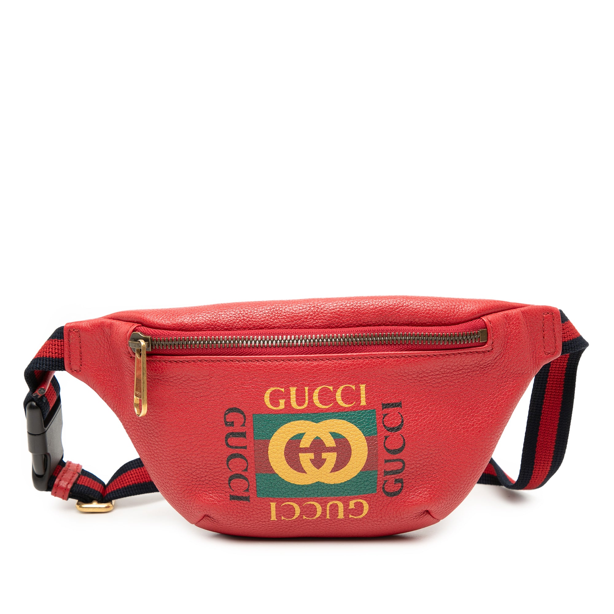Small Leather Logo Belt Bag - Image 1