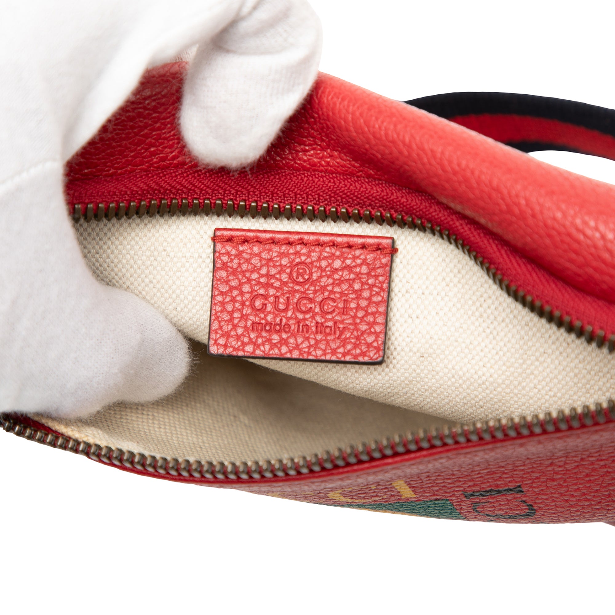 Small Leather Logo Belt Bag - Image 5