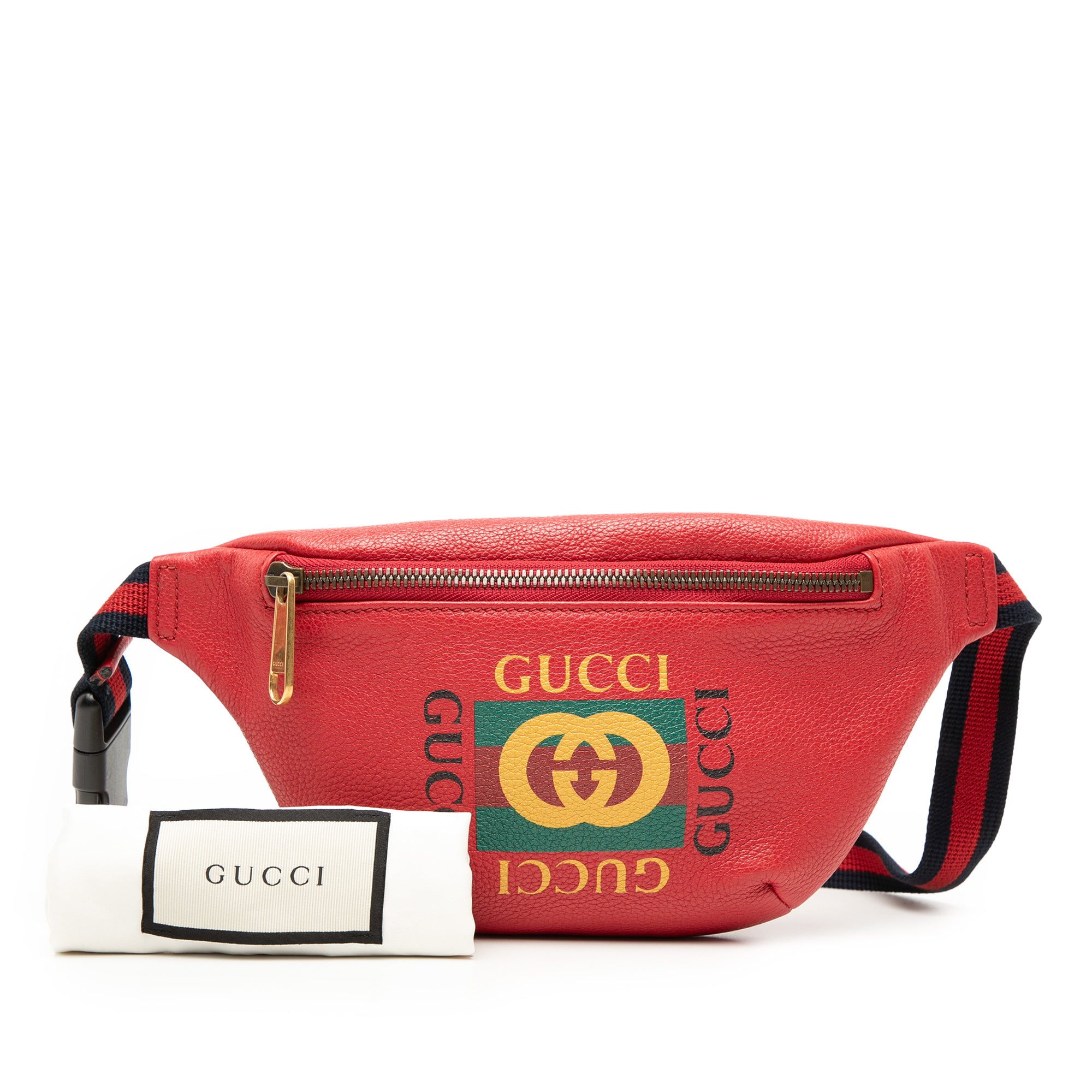 Small Leather Logo Belt Bag - Image 8