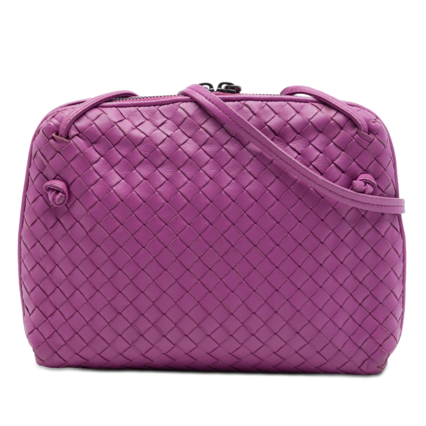 Nappa Intrecciato Nodini Crossbody - Image 1