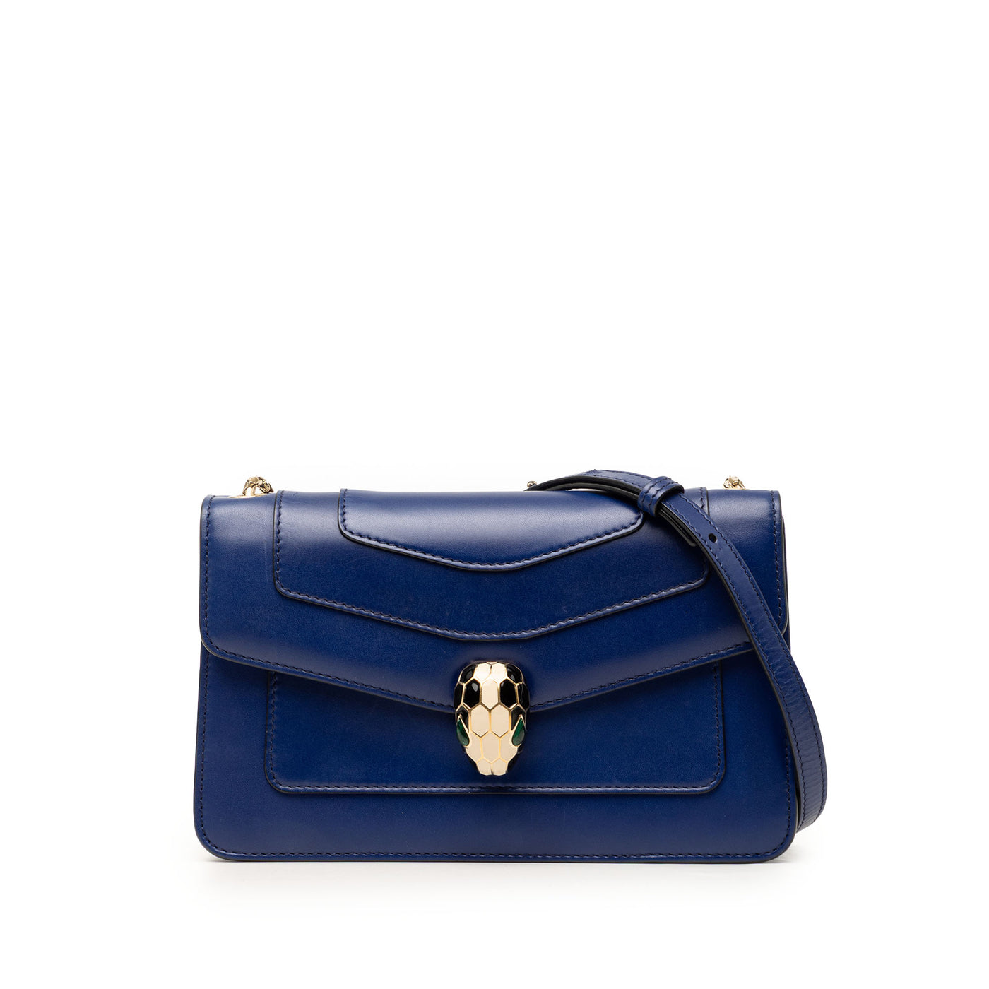 Small Leather Serpenti Forever Chain Crossbody - Image 1