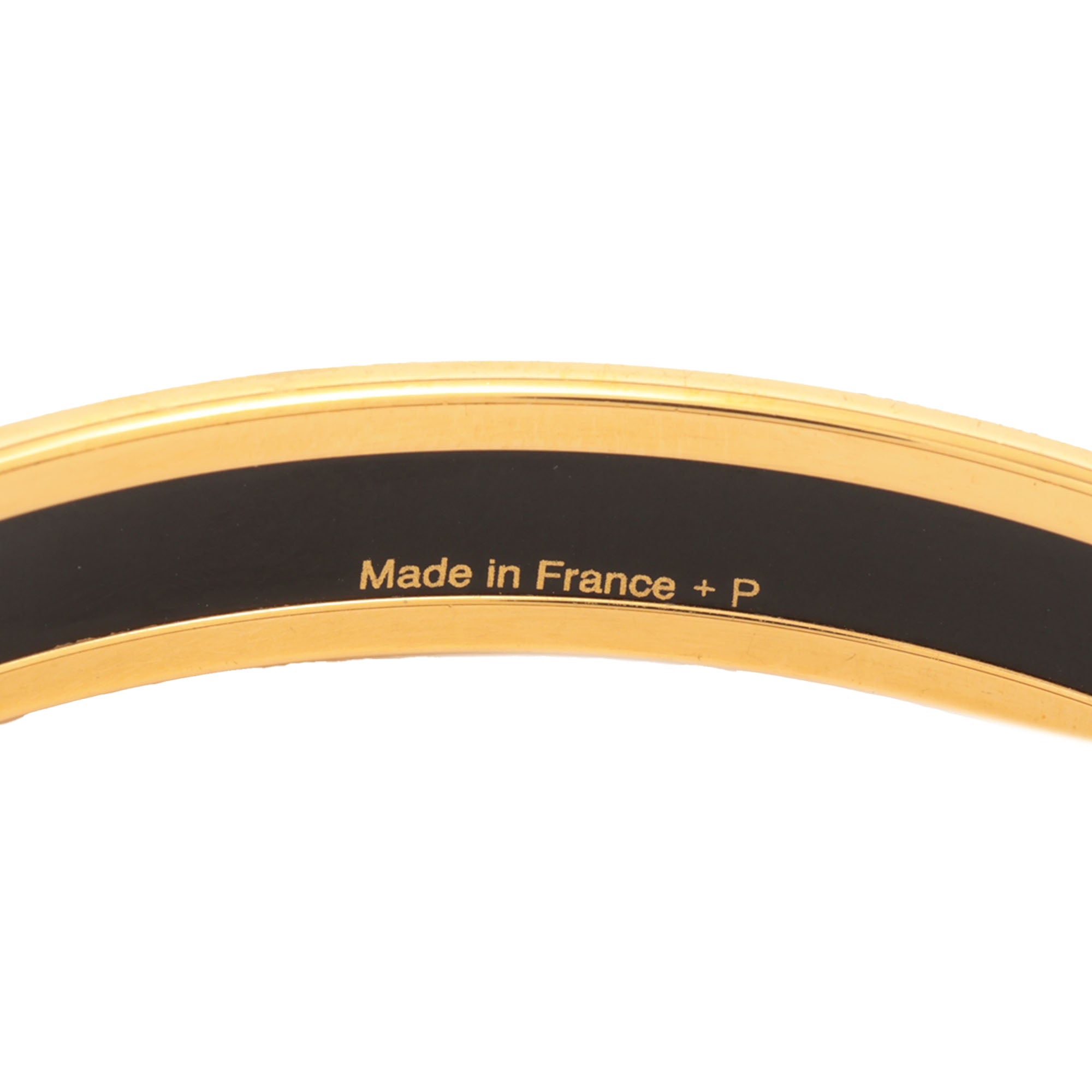 Narrow Printed Enamel Bangle 65 - Image 5