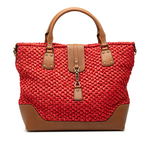 Wicker Santa Monica Tote - Image 1