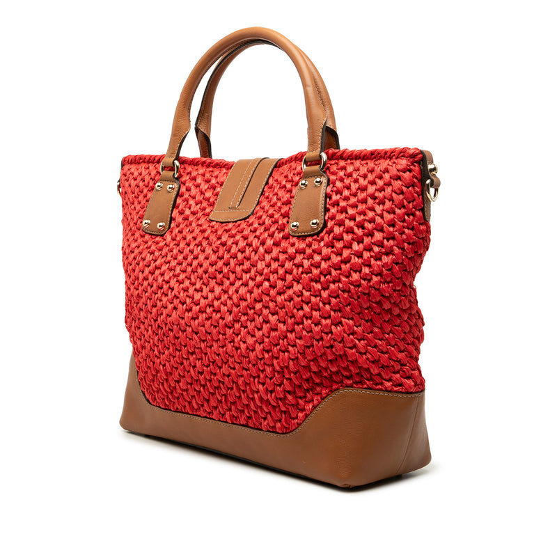 Wicker Santa Monica Tote - Image 2