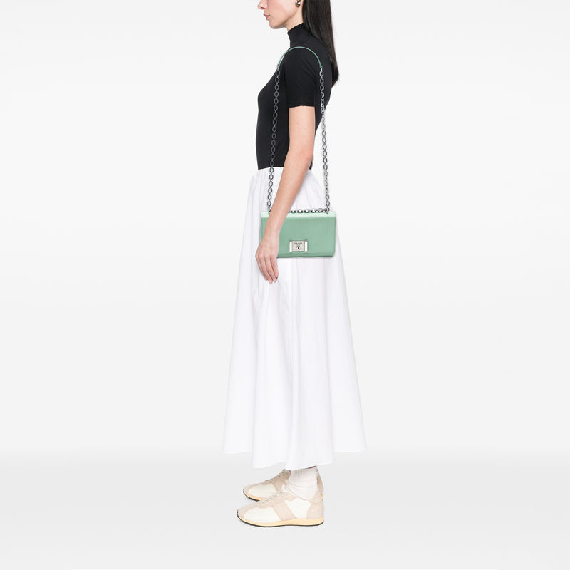 Saffiano Lux Chain Lock Flap - Image 6