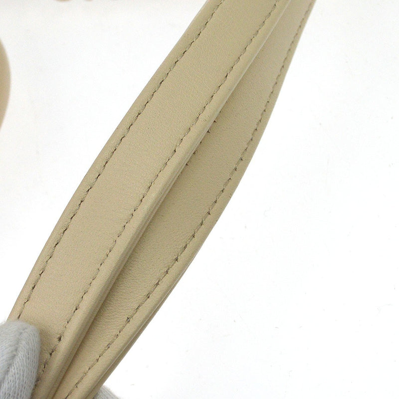 Chanel Deauville Nm Mixed Fibers White Canvas Bag
