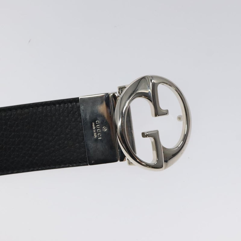 Gucci 1973 Reversible Belt (outlet) Leather Black