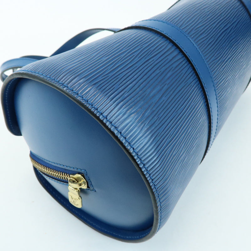 Louis Vuitton Soufflot Epi Leather Blue Bag