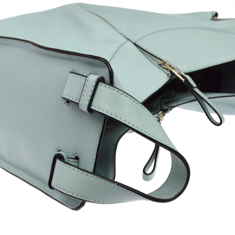 Loewe Hammock Leather Blue Bag