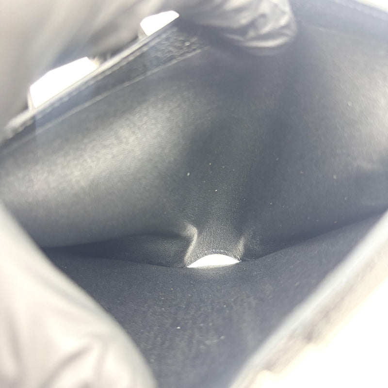 Hermes Bearn Epsom Black Leather Accessory