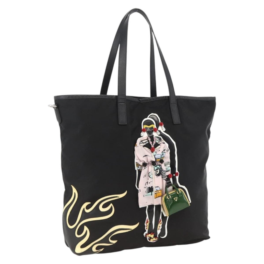Prada Zip Tote Tessuto Black Nylon