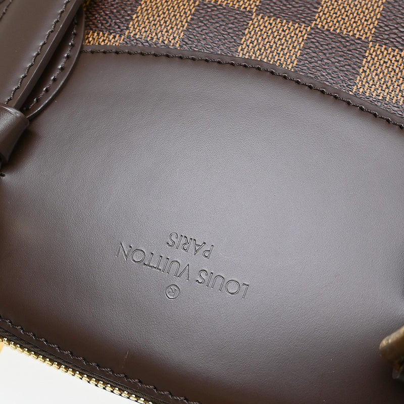 Louis Vuitton Verona Damier Ebene Brown Canvas Bag