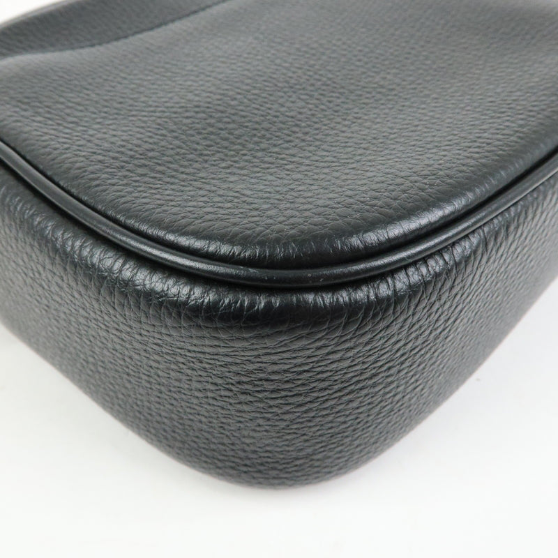 Coach Shoulder Leather Black Bag